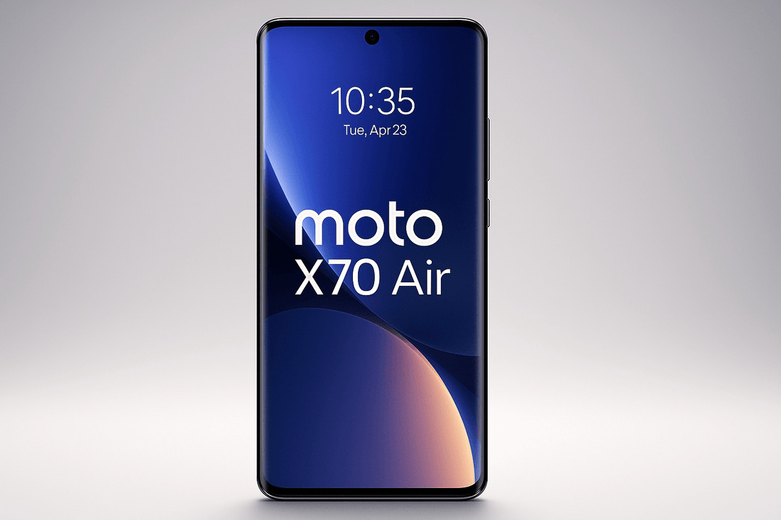 Moto X70 Air combines innovative design and outstanding mobile experience.