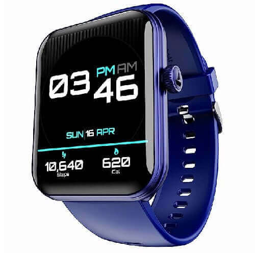 boAt Xtend Plus Smartwatch – 1.78" AMOLED, Heart Rate & SpO2 Monitoring, Royal Blue at Lowest Price