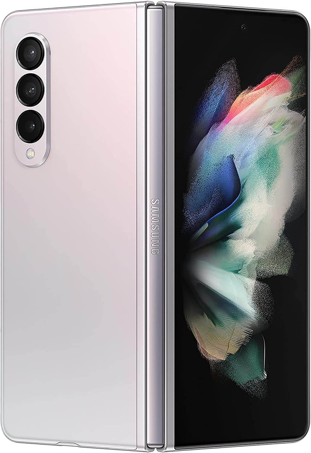 Samsung Galaxy Z Fold 3 Phantom Silver 256GB - Available at Fonezone KSA