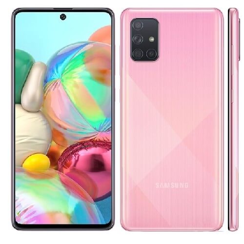 Samsung Galaxy A71 128GB 6GB RAM Sim Prism Crush Pink