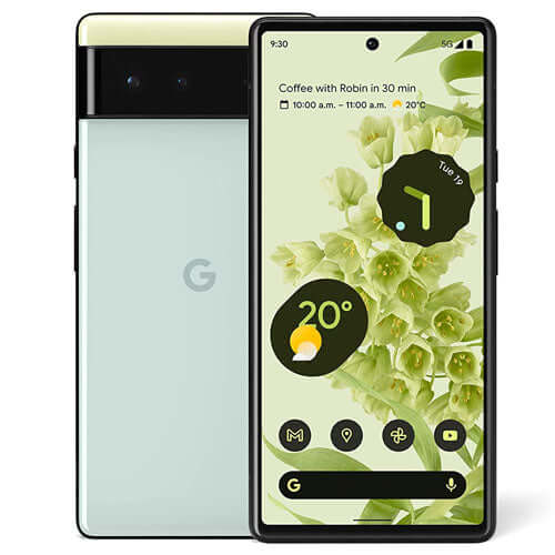 Google Pixel 6 (128GB, 8GB RAM) Sorta Seafoam Price in Saudi Arabia, Riyadh, Jeddah - KSA