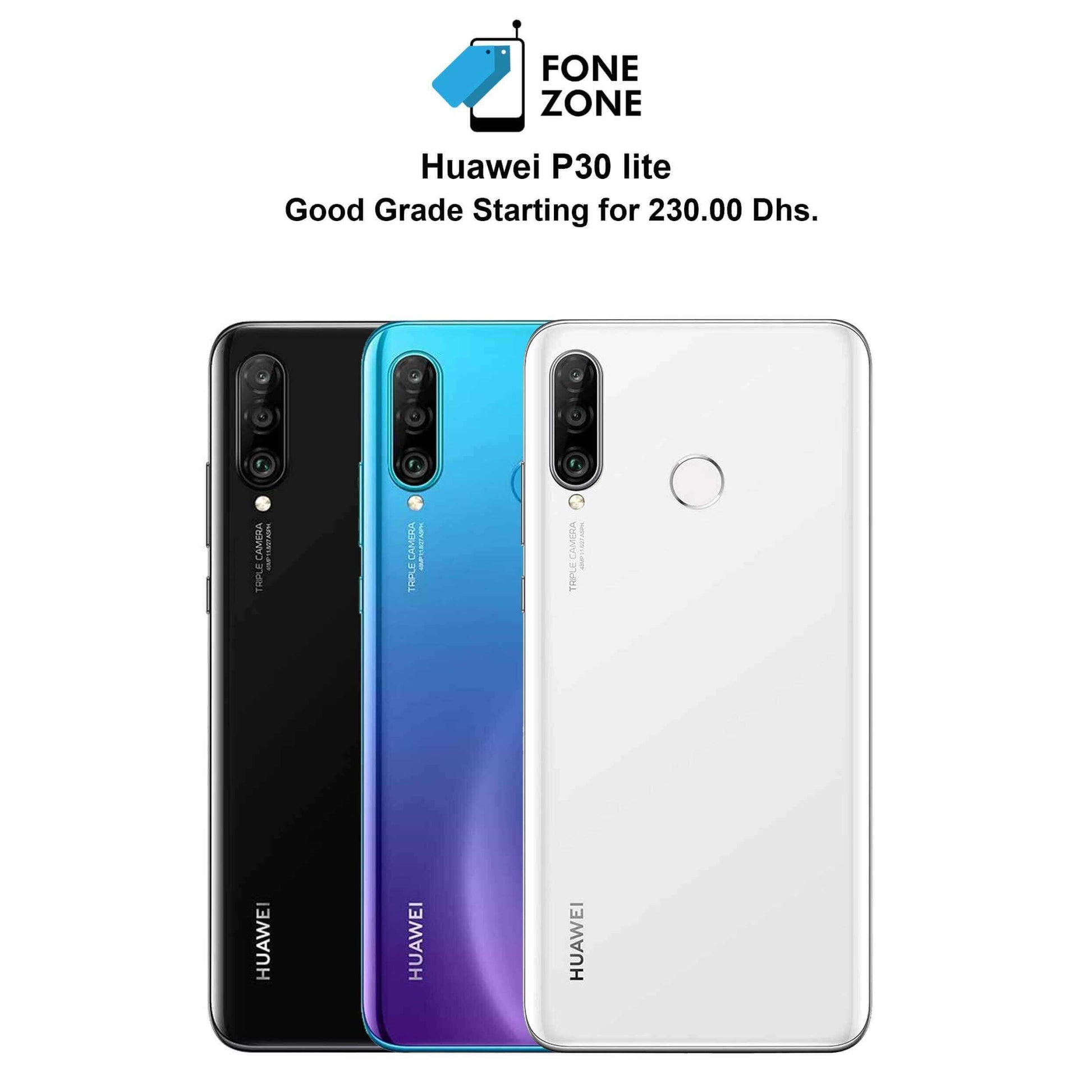 Huawei P30 Lite at lowest cost in KSA - Best deal on Fonezone