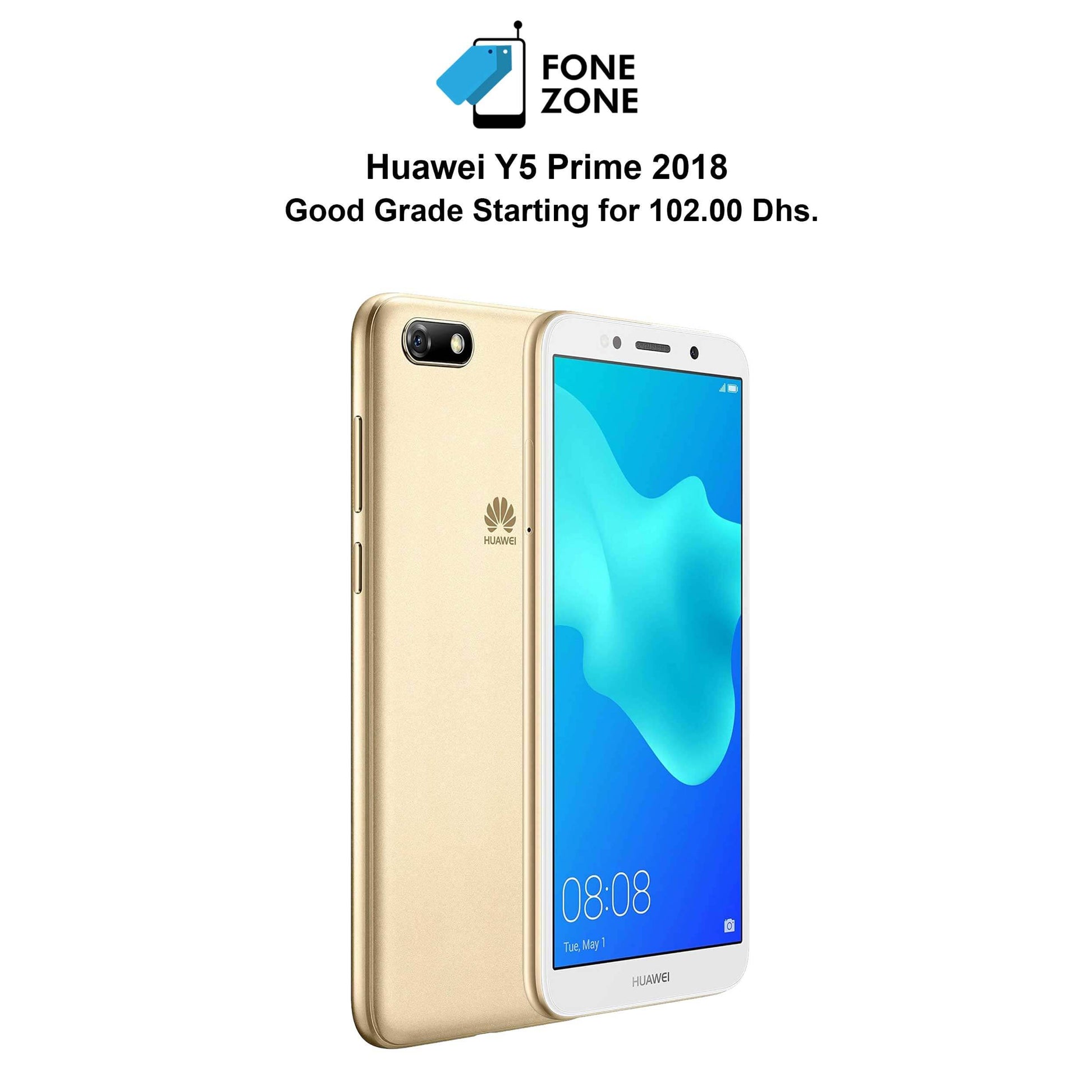 Huawei Y5 Prime 2018 affordable Android phone in Saudi Arabia