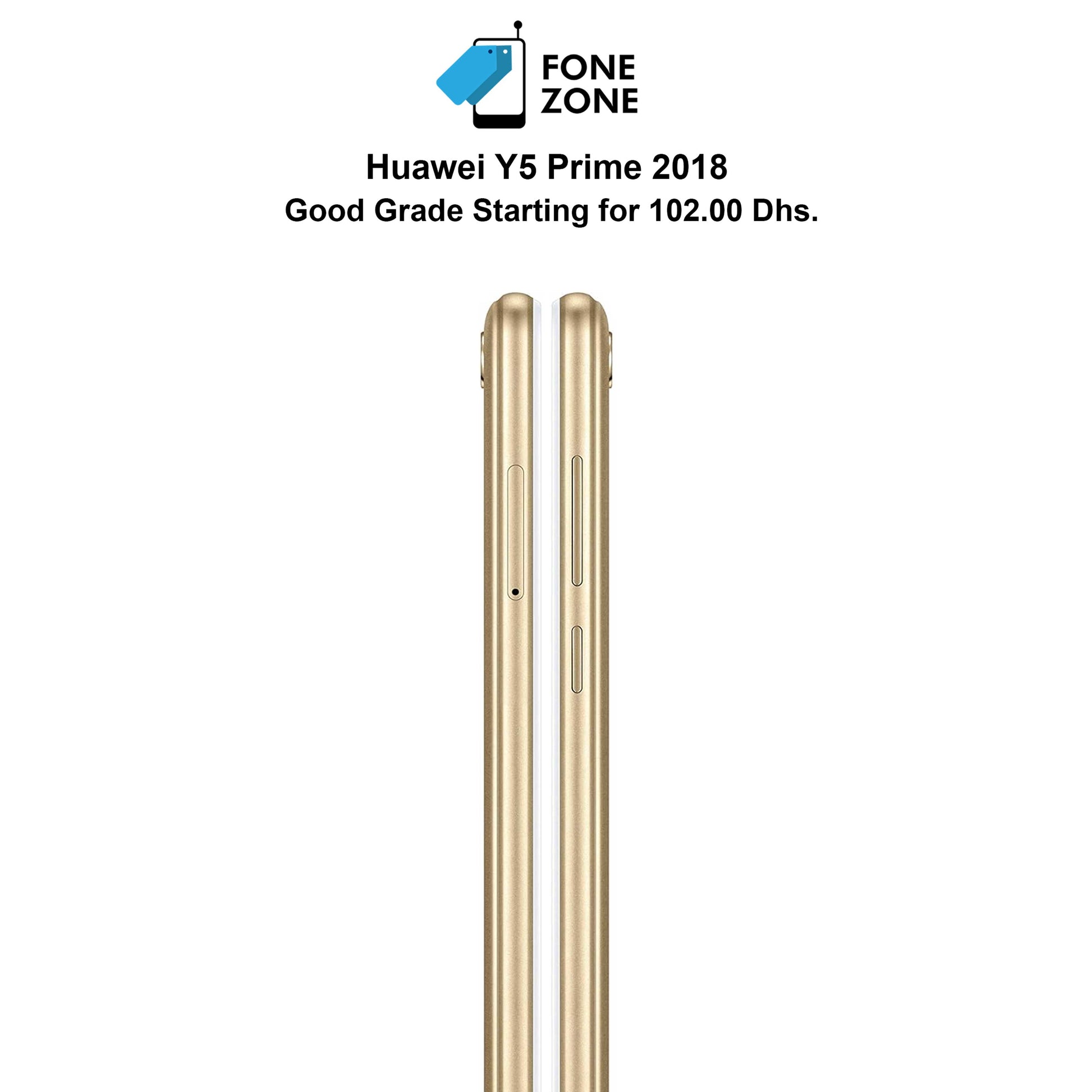 Best Refurbished Huawei Y5 Prime 2018 at Best Price only on Fonezone.me