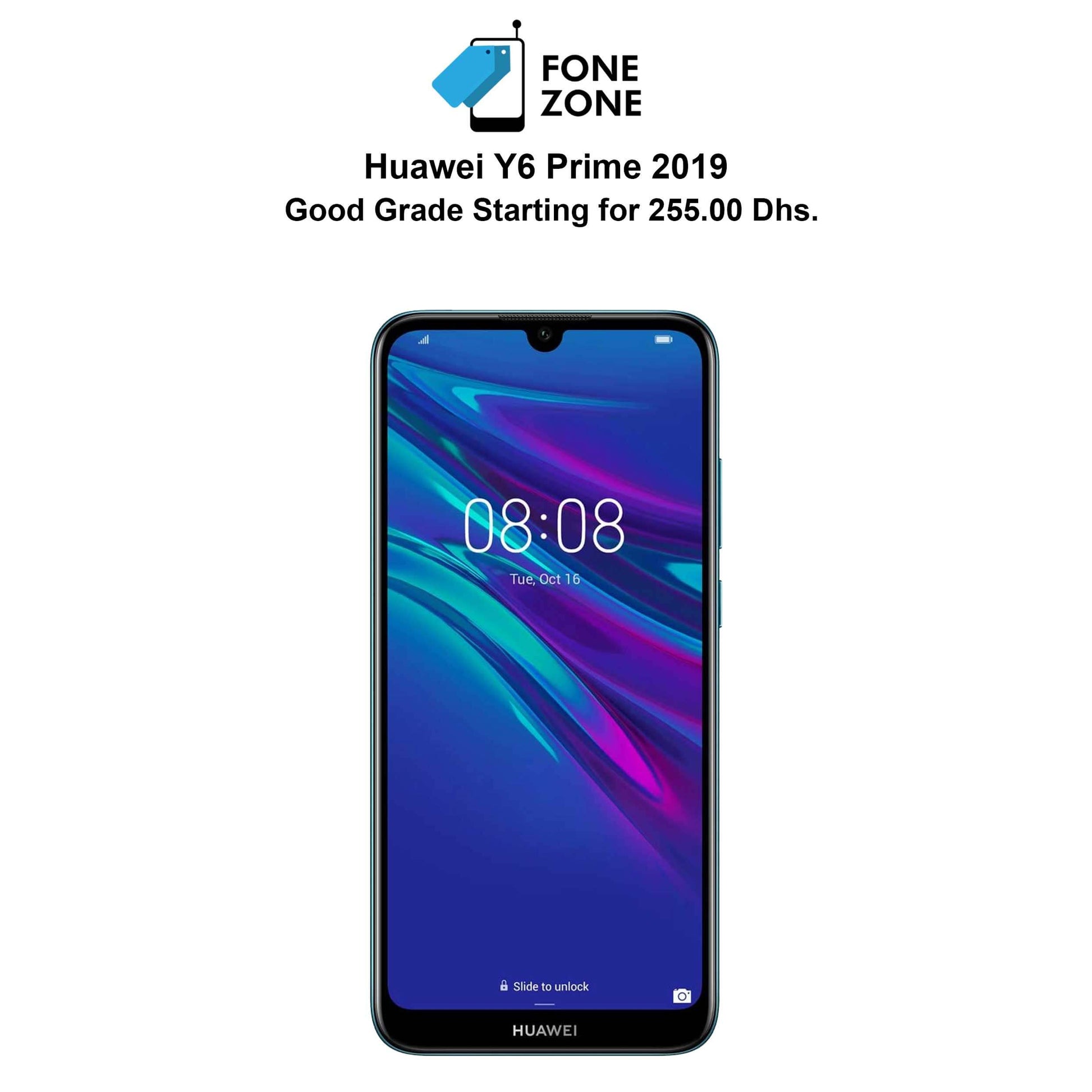 Huawei Y6 Prime 2019 Sapphire Blue with discounted price