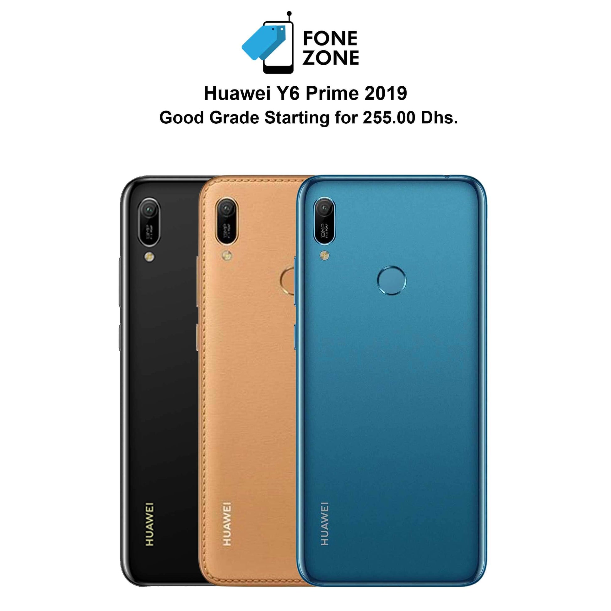Huawei Y6 Prime 2019 Sapphire Blue at Affordable price in Saudi Arabia