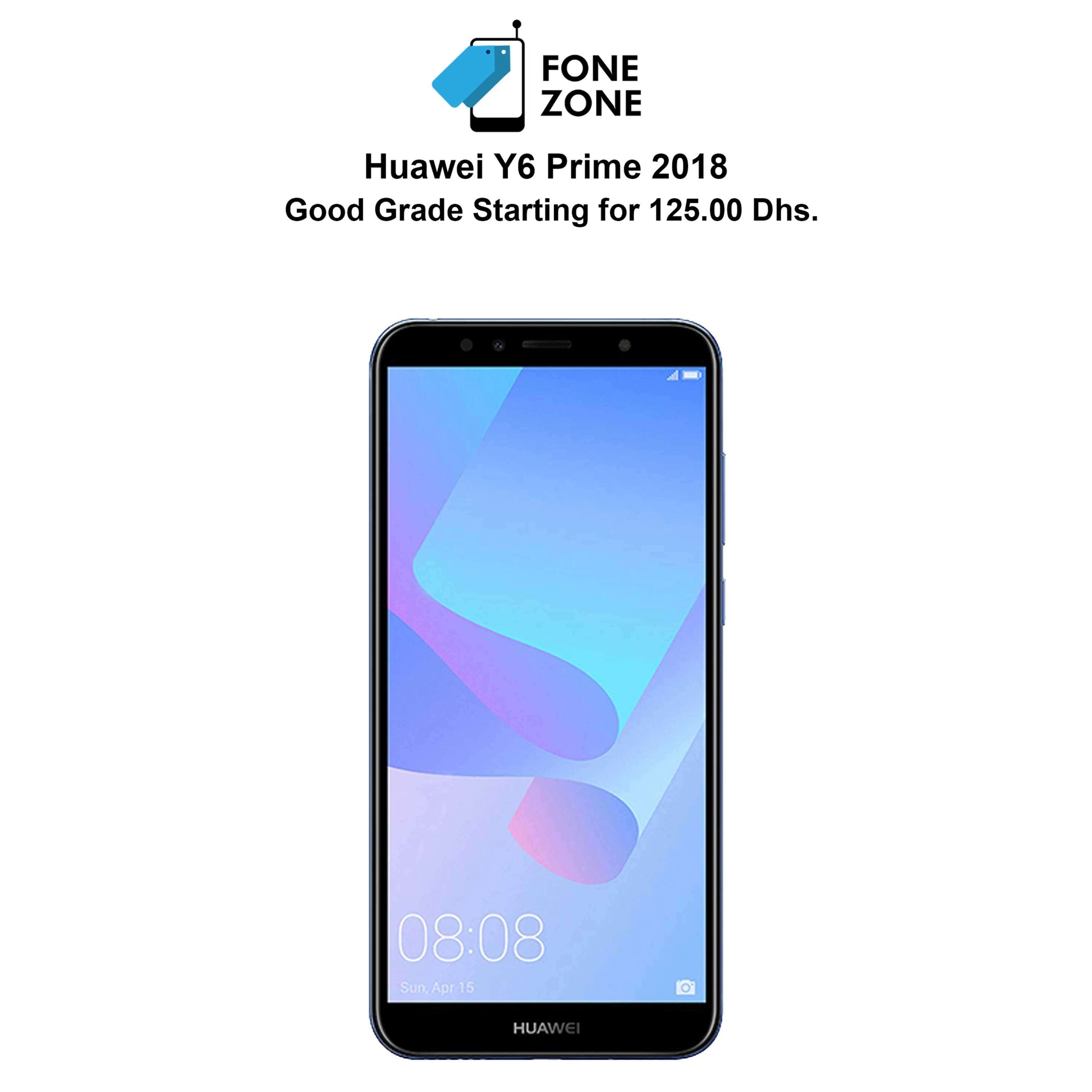 Huawei Y6 Prime 2018 Blue at available now at lowest Price