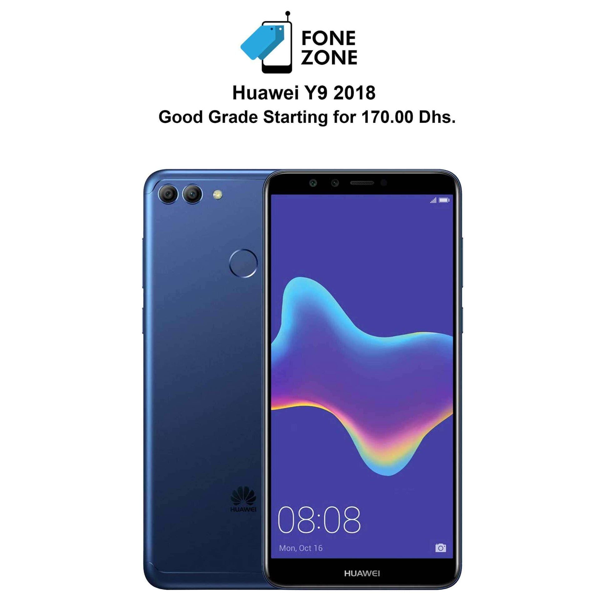 Buy Huawei Y9 Prime 2018 Blue with best price offers in KSA