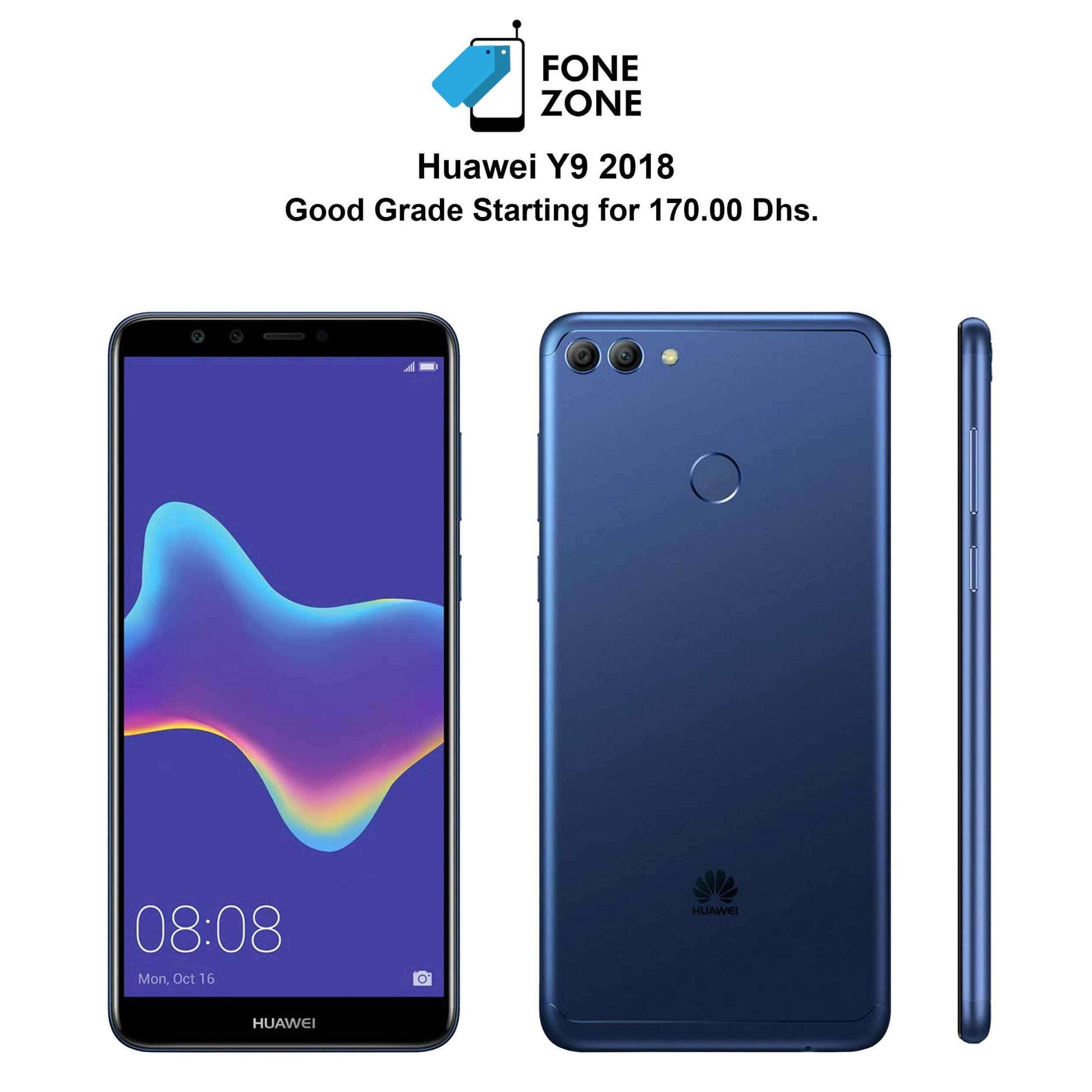 Huawei Y9 Prime 2018 Blue price in Saudi Arabia - KSA