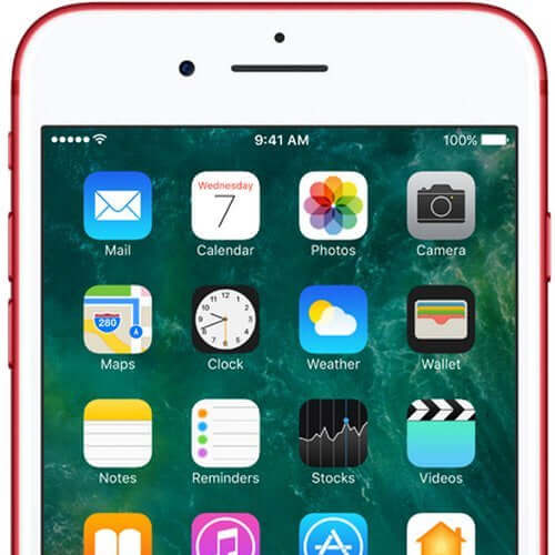 Apple iPhone 7 Plus, Red, in KSA