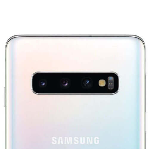 Samsung Galaxy S10 Plus Dual Sim, 128GB, 6GB Ram Prism White - Camera