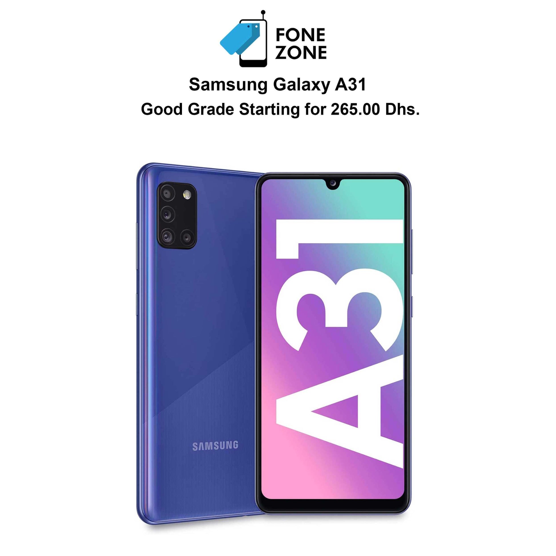 Samsung Galaxy A31 at best deals in KSA online stores