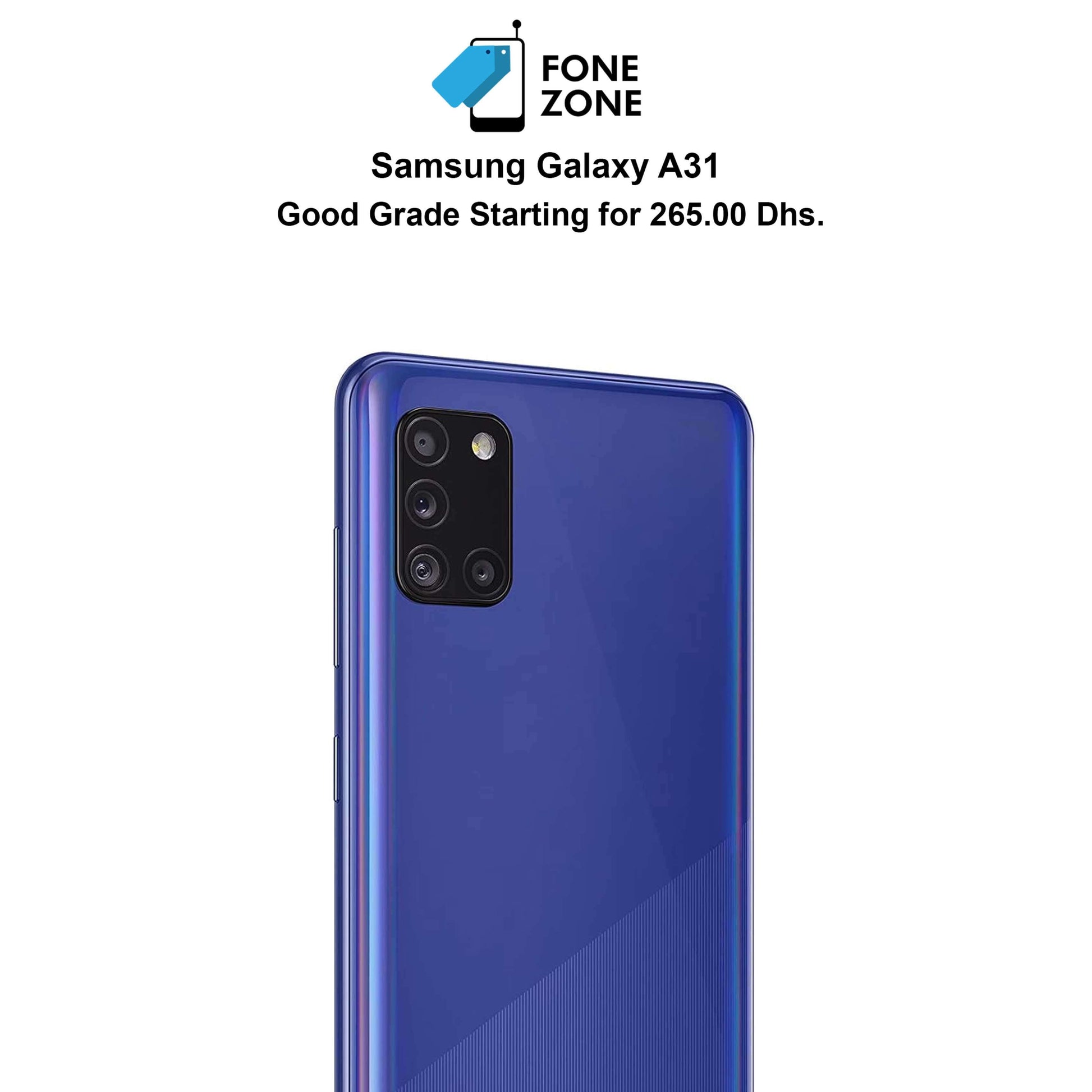 Samsung Galaxy A31 smartphone in Saudi Arabia - KSA