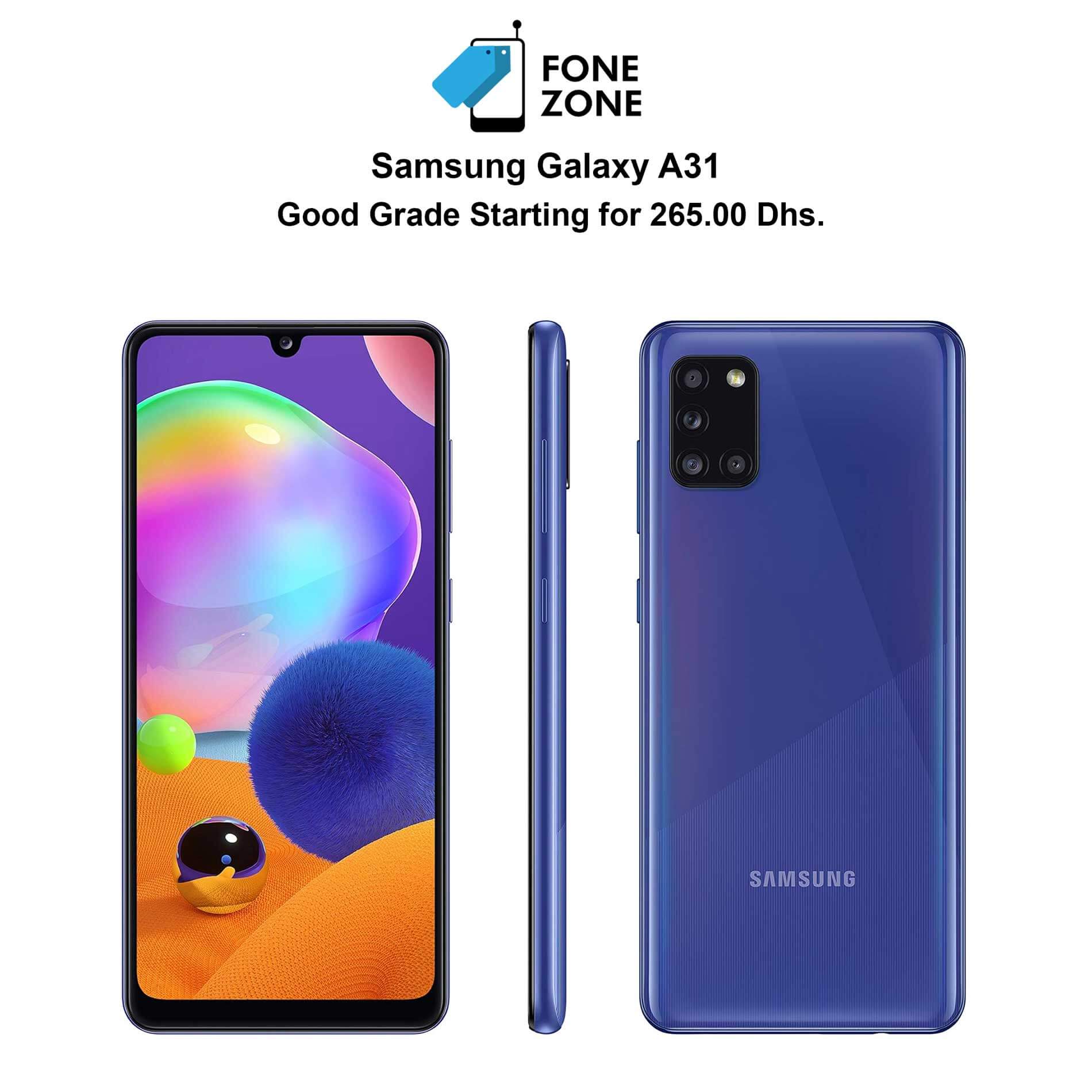 Samsung Galaxy A31 online in Riyadh, Jeddah, Dammam - Best price