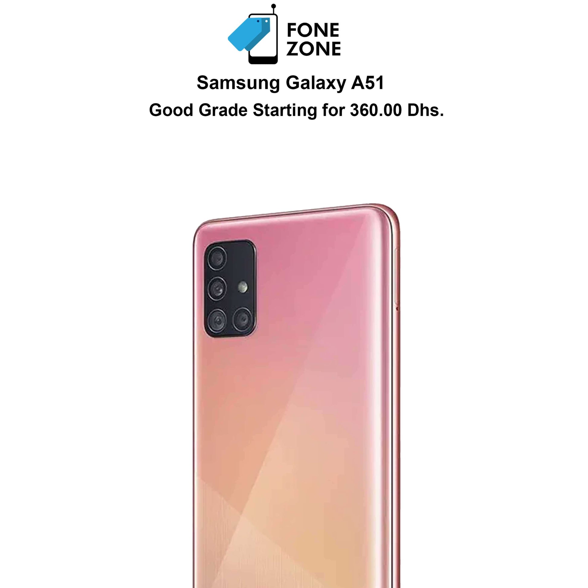 Buy Refurbished Samsung Galaxy A51 available now at lowest price