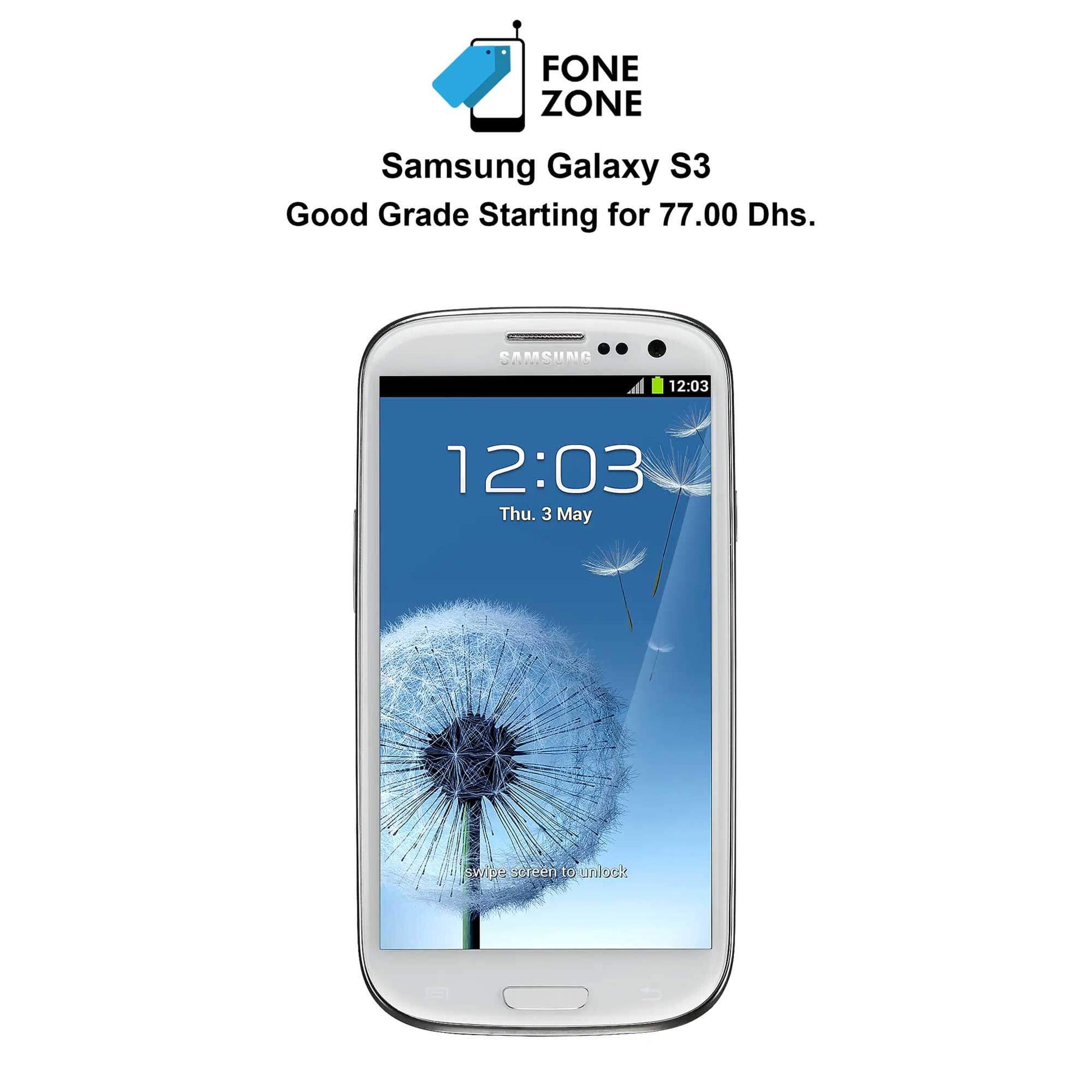 Samsung Galaxy S3 Android phone with great features – Order now in KSA