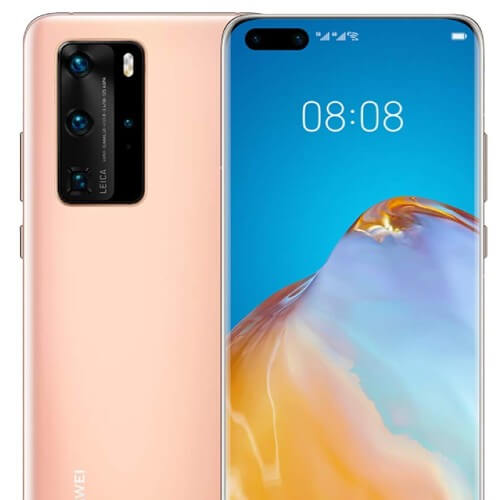 Huawei P40 Pro 256GB 8GB RAM (single sim) Blush Gold available in Riyadh at Fonezone