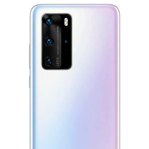 Huawei P40 Pro 50MP ultra vision camera in Ice White – available in Jeddah
