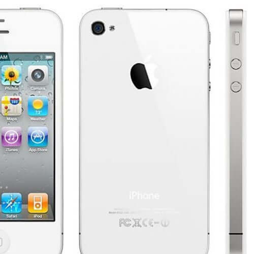 White iPhone 4s 8GB – Shop now from Fonezone.me Saudi Arabia