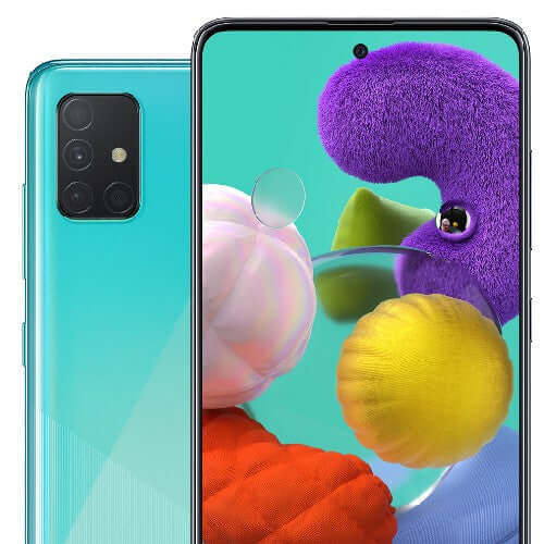 Samsung Galaxy A51 128GB 4GB RAM Single Sim Prism Crush Blue
