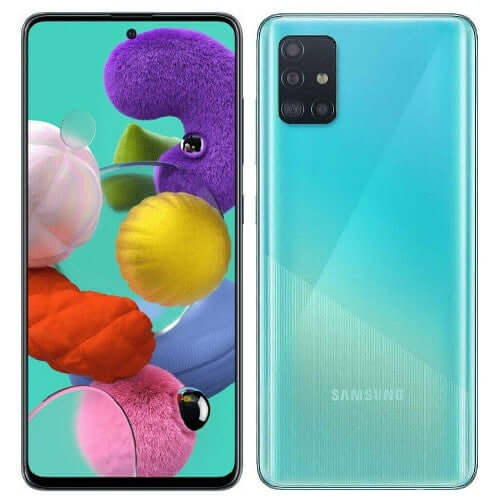 Samsung Galaxy A51 128GB 4GB RAM Prism Crush BlueSamsung Galaxy A51 128GB 4GB RAM Single Sim Prism Crush Blue
