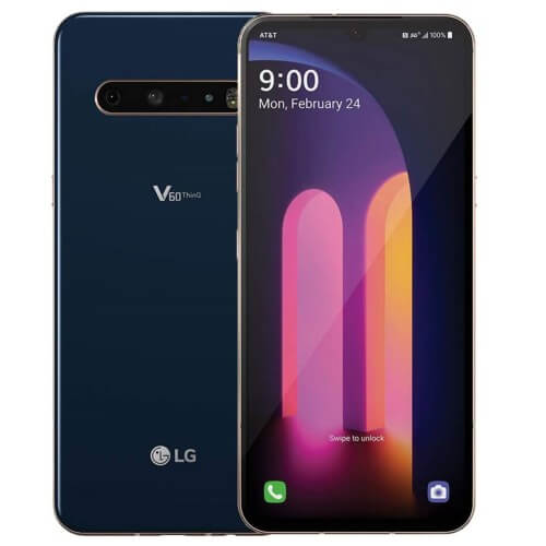 Buy LG V60 ThinQ 5G with 128GB 8GB RAM Classy Blue | Fonezone.me