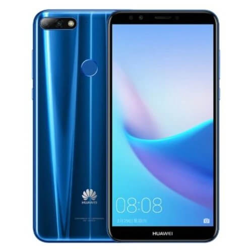 Huawei Y7 Prime 2018 32GB, 3GB single sim Ram Blue in Saudi Arabia