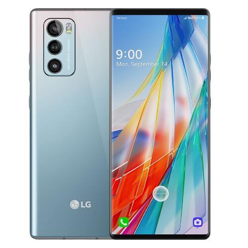 LG Wing 5G 256GB 8GB RAM Illusion Sky - Buy now in Saudi Arabia