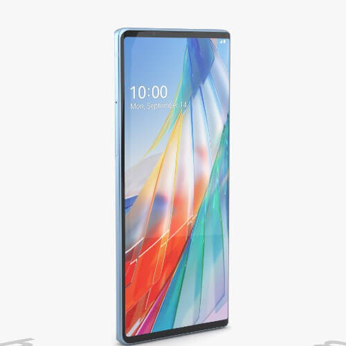 LG Wing Single SIM 128GB 8GB RAM Illusion Sky online in KSA at best price