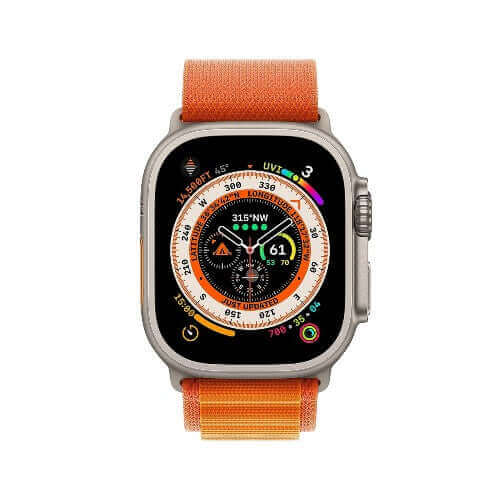 Buy Apple Watch Ultra GPS + Cellular 49mm Orange Alpine at Best Price in KSA