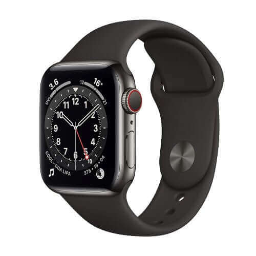 Apple Watch Series 6 (GPS + Cellular, 40mm) Graphite Price in Saudi Arabia, Riyadh, Jeddah - KSA
