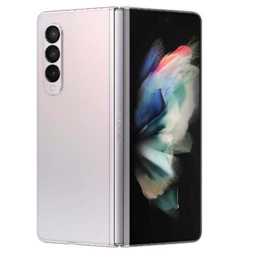 Samsung Galaxy Z Fold 3 Phantom Silver at Lowest Price in KSA