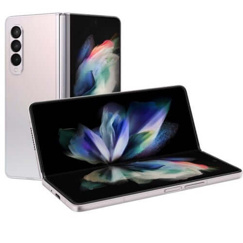 Samsung Galaxy Z Fold 3 Phantom Silver 256GB Storage at Best Price in KSA