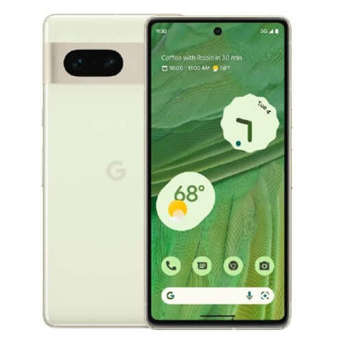 Buy now Google Pixel 7 128GB 12GB Ram Lemon grass in KSA