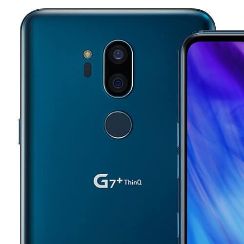 LG G7 ThinQ 64GB, 4GB Ram single sim Moroccan Blue | Saudi Arabia