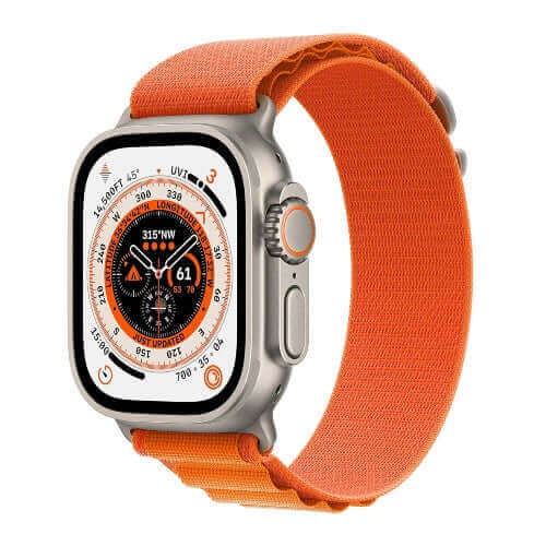 Buy Apple Watch Ultra GPS + Cellular 49mm Orange Alpine in KSA - Fonezone.me