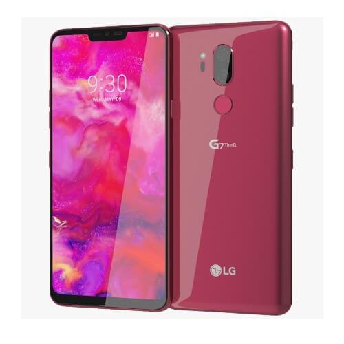 LG G7 ThinQ | 64GB, 4GB RAM | 6.1" QHD+ FullVision Raspberry Rose | KSA