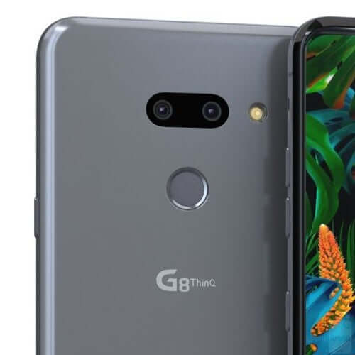 LG G8 ThinQ 128GB, 6GB Ram single sim Platinum Gray available at Fonezone