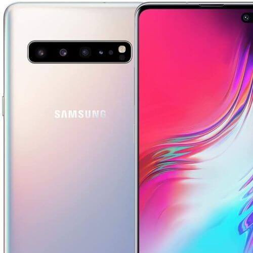 Samsung Galaxy S10 5G 256GB, 8GB Ram, Single Sim - Crown Silver