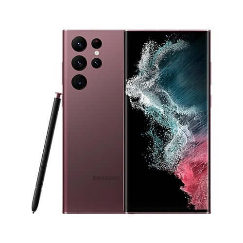 Samsung Galaxy S22 Ultra 256GB 12GB RAM Single Sim Burgundy