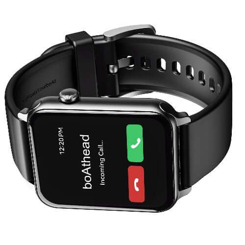 boAt Wave Call Smart Watch, Smart Talk with Advanced Dedicated Bluetooth Calling Chip, 1.69 HD Display Active Black Brand New