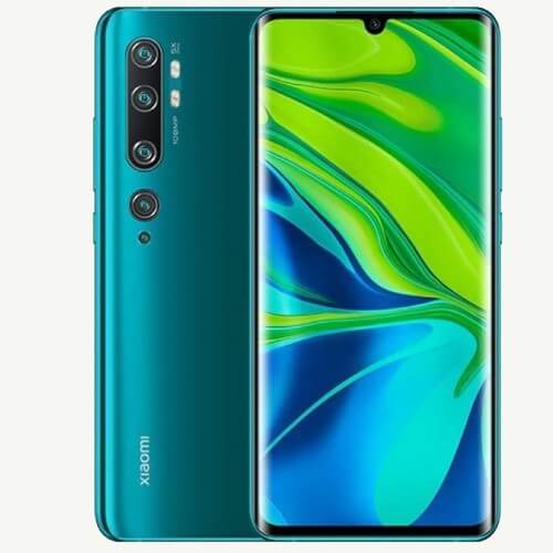 Xiaomi Mi Note 10 128 GB, 6GB RAM Aurora Green Price in Saudi Arabia, Riyadh, Jeddah - KSA