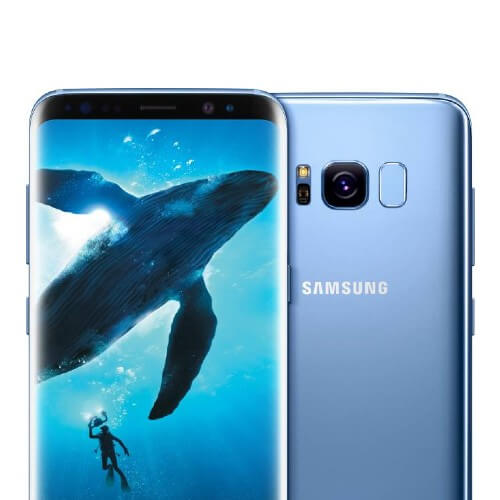 Samsung Galaxy S8 Plus Single Sim 64GB 4G LTE Coral Blue Online at Best Price