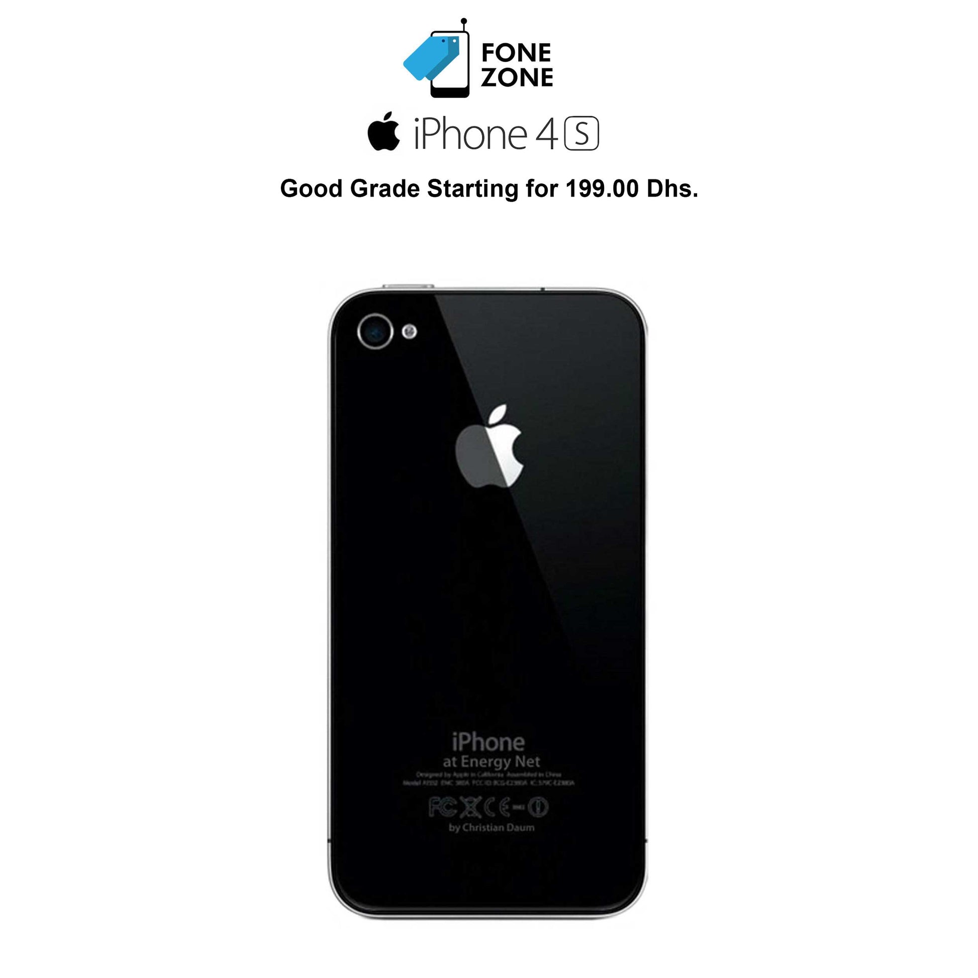 Apple iPhone 4s Black – Trusted brand, affordable price in Saudi Arabia, Riyadh, Jeddah - KSA