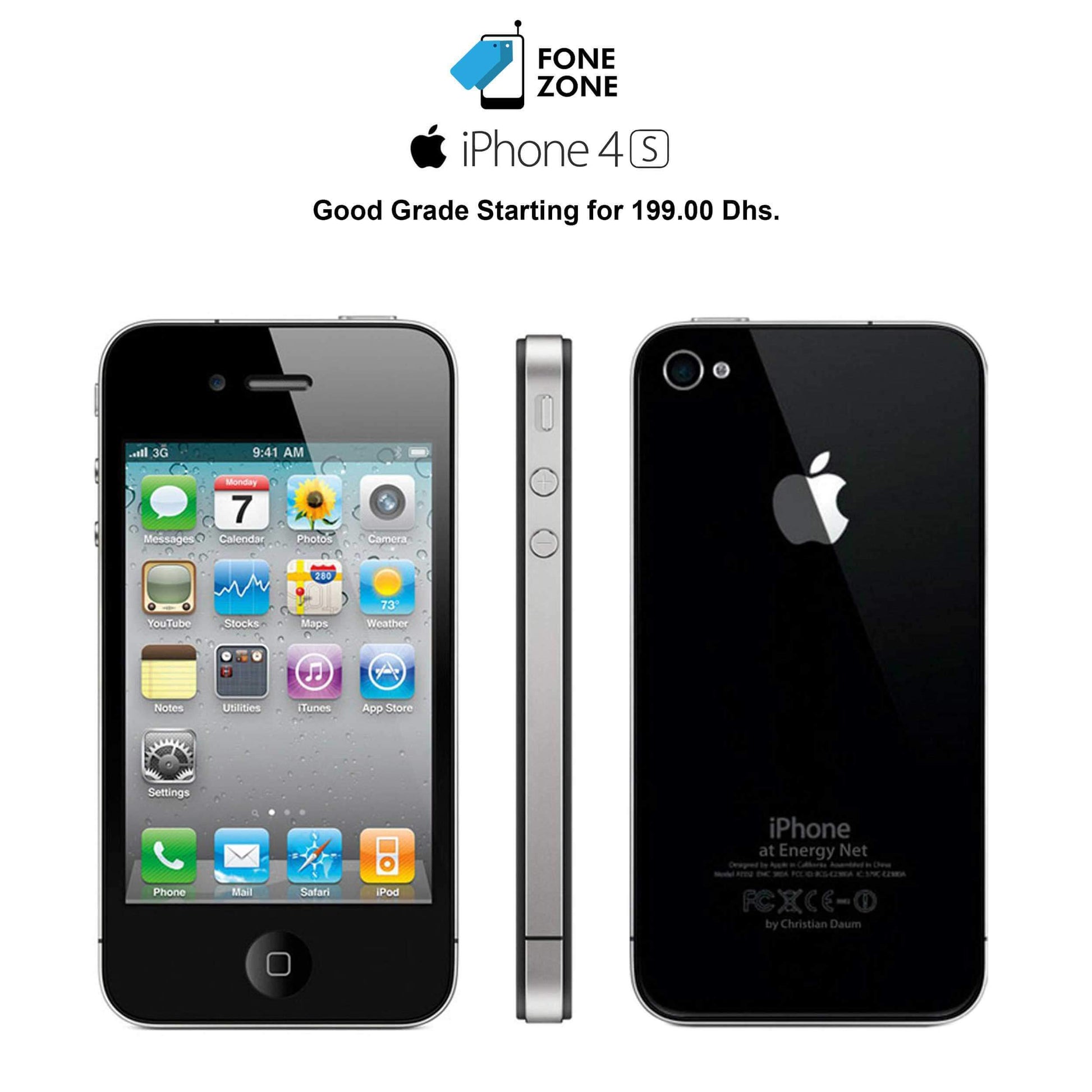 iPhone 4s Black – A great choice for everyday use in Saudi Arabia