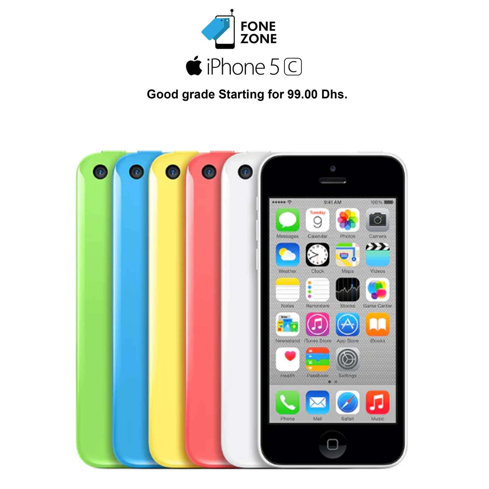 Apple iPhone 5c at lowest - Best deal at Fonezone KSA
