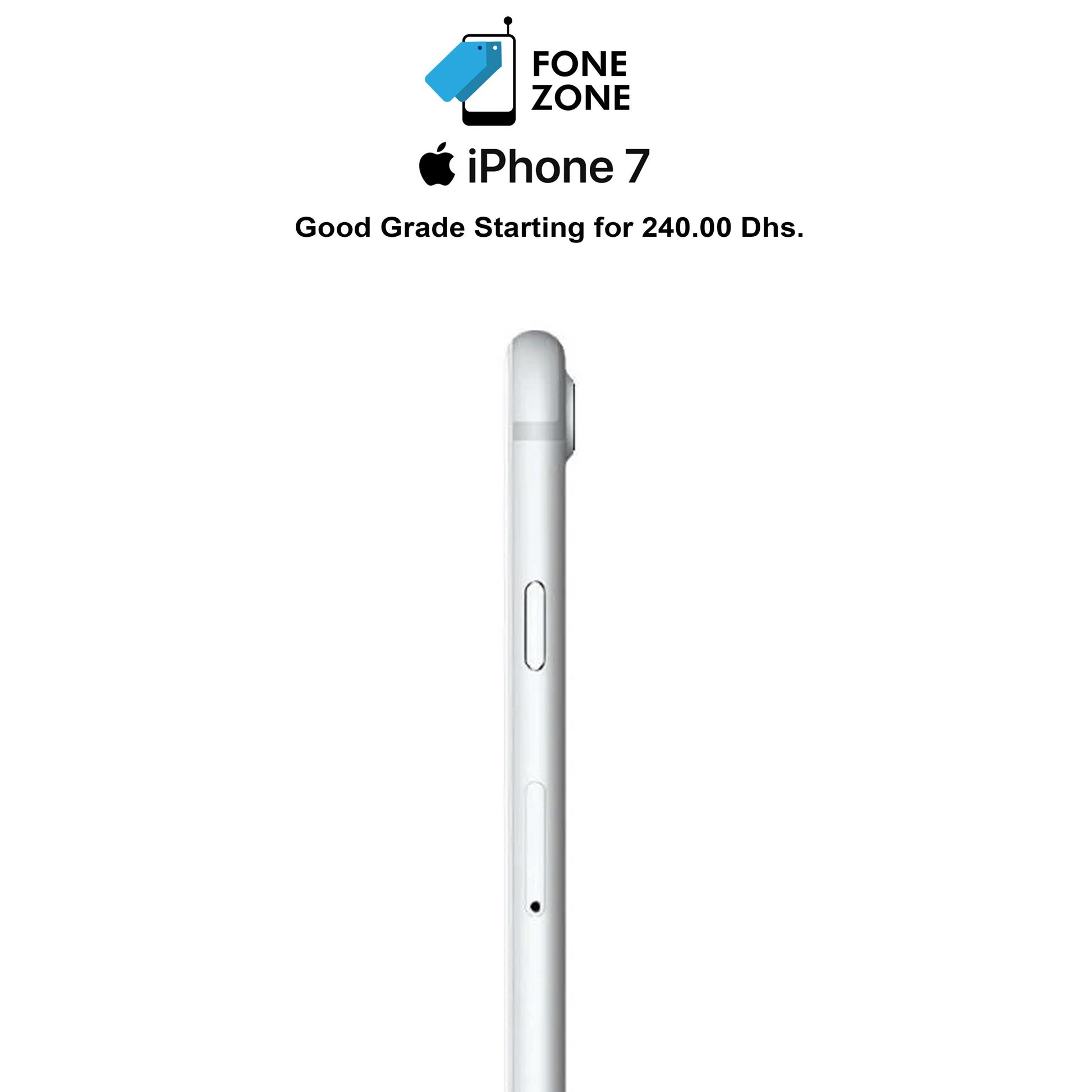 Affordable iPhone 7 Silver online in Riyadh, Jeddah, Dammam - Buy