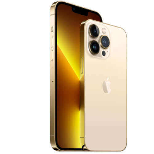 iPhone 13 Pro Max 256GB Gold unlocked smartphone for sale in KSA