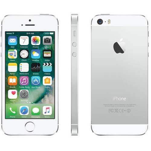 Refurbished Apple Iphone 5s 16GB Silver Mobile Phone at Fonezone