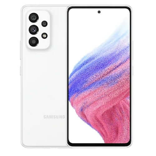 Samsung Galaxy A53 6GB RAM Single Sim 128GB White at Fonezone